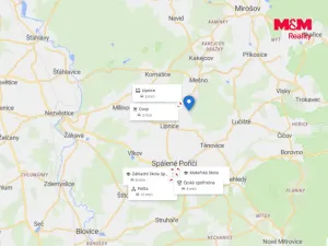 Prodej pozemku pro bydlení, Spálené Poříčí - Lipnice, 804 m2