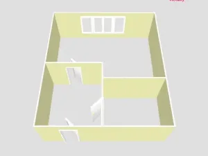 Pronájem bytu 1+kk, Klášterec nad Ohří - Miřetice u Klášterce nad Ohří, Královéhradecká, 19 m2