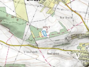 Prodej podílu pole, Chrást, 875 m2