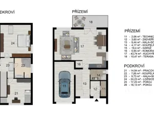 Prodej rodinného domu, Čížová, 174 m2