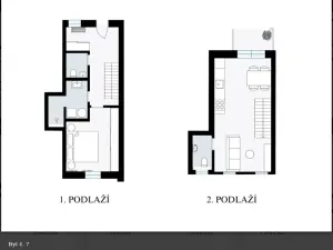 Prodej bytu 2+kk, Praha - Žižkov, Seifertova, 55 m2