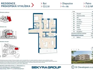 Prodej bytu 4+kk, Praha - Jinonice, Radlická, 101 m2