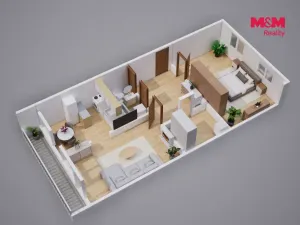 Prodej bytu 2+kk, Litoměřice - Předměstí, Kosmonautů, 67 m2