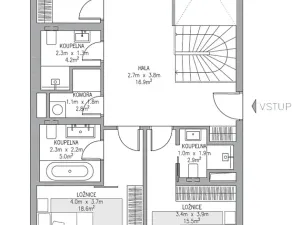Pronájem bytu 4+kk, Praha - Košíře, Na pomezí, 144 m2
