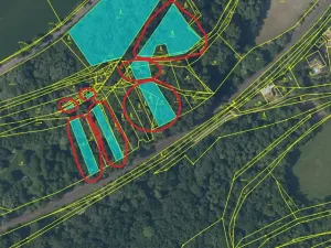 Prodej lesa, Kralupy nad Vltavou, 3462 m2