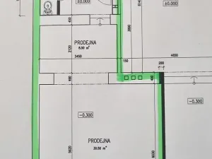 Pronájem obchodního prostoru, Beroun, Nám. M.Poštové, 49 m2