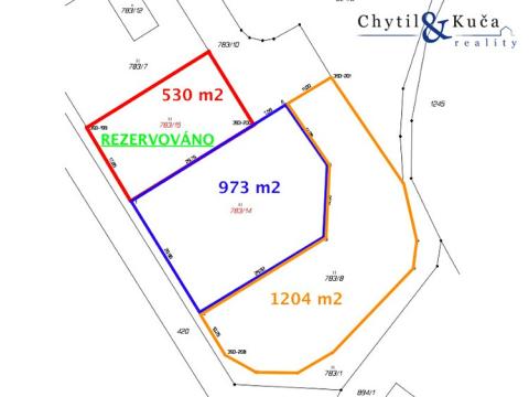 Prodej pozemku pro bydlení, Přerov, 1204 m2