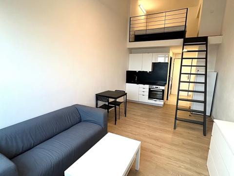 Pronájem bytu 1+kk, Praha - Vysočany, Poděbradská, 32 m2