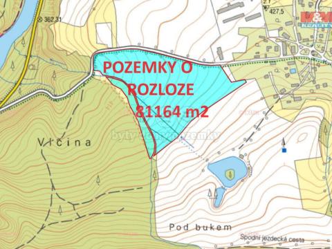 Prodej pole, Šemnice - Sedlečko, 81164 m2