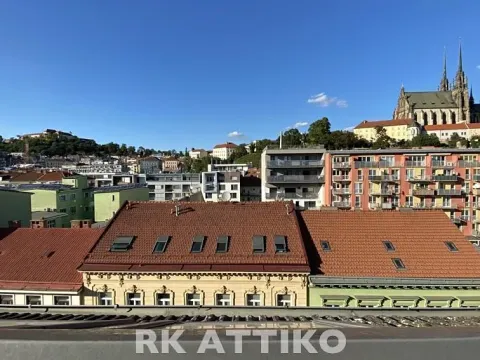 Pronájem atypického bytu, Brno, Hybešova, 52 m2