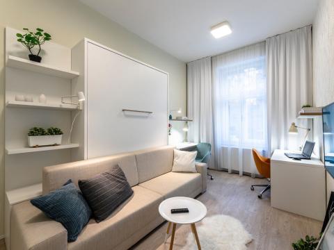 Pronájem bytu 3+1, Praha - Vinohrady, Francouzská, 70 m2