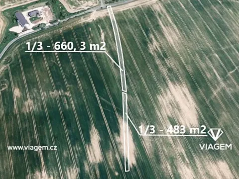 Prodej podílu pole, Vřesovice, 1143 m2