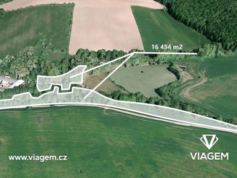 Prodej podílu zahrady, Pašovice, 3101 m2