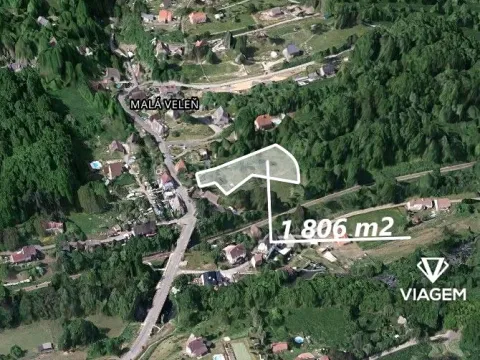 Prodej zahrady, Malá Veleň, 1806 m2