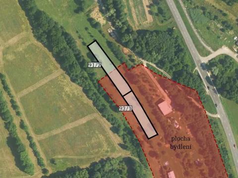 Prodej pozemku pro bydlení, Kaňovice, 928 m2