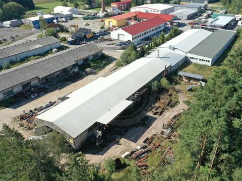 Prodej výrobních prostor, Lišov, Miletínská, 1063 m2