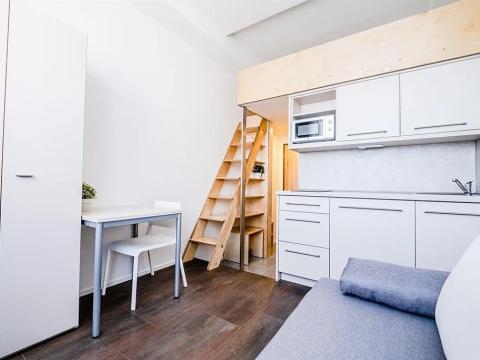 Prodej bytu 1+kk, Praha - Hlubočepy, Geologická, 15 m2