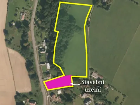 Prodej podílu pozemku pro bydlení, Velké Kunětice, 6121 m2