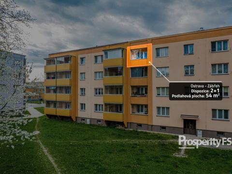 Prodej bytu 2+1, Ostrava - Zábřeh, Kosmonautů, 54 m2