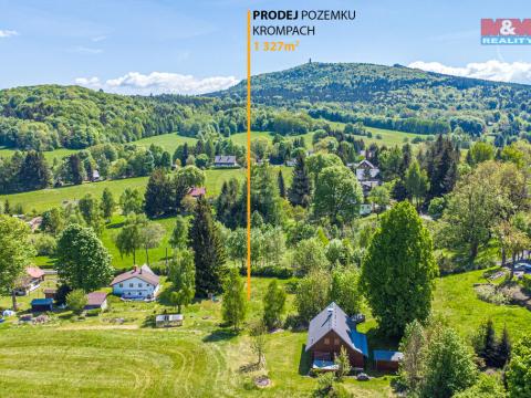 Prodej pozemku pro bydlení, Krompach, 1327 m2