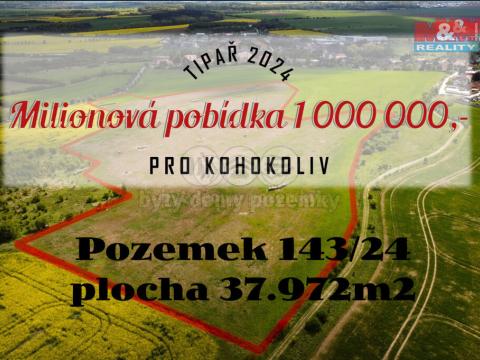 Prodej komerčního pozemku, Tachlovice, 37972 m2