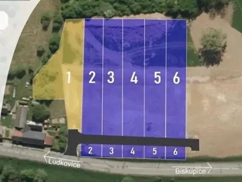 Prodej pozemku pro bydlení, Ludkovice, 7900 m2