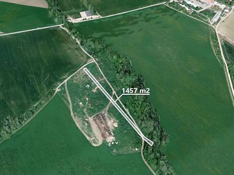 Prodej podílu pole, Hrubá Vrbka, 971 m2