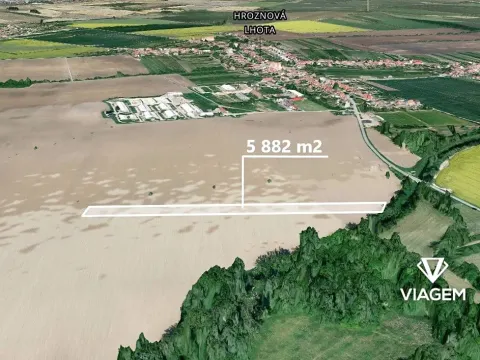 Prodej pole, Hroznová Lhota, 5882 m2