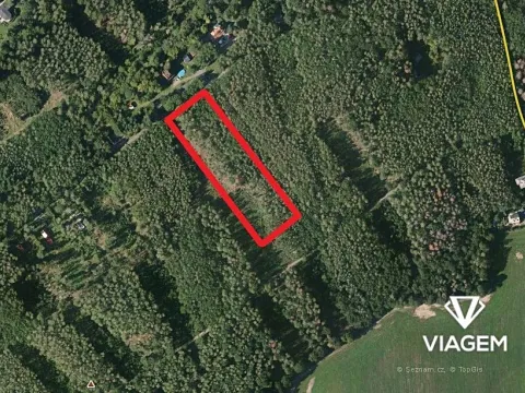 Prodej podílu lesa, Štěchovice, 1684 m2