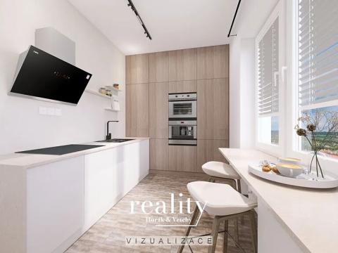Prodej bytu 2+1, Znojmo, Pražská sídl., 53 m2