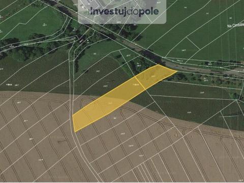 Prodej pole, Rovensko pod Troskami - Liščí Kotce, 4295 m2