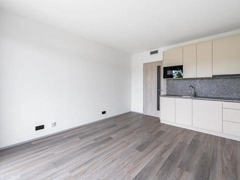 Pronájem bytu 1+kk, Praha - Hlubočepy, Na Zlíchově, 26 m2