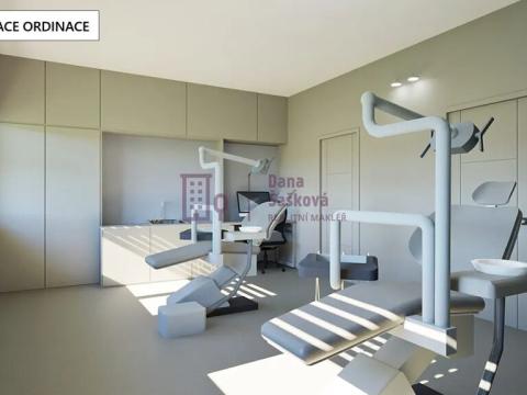Pronájem ordinace, Jindřichův Hradec, sídliště U Nádraží, 17 m2