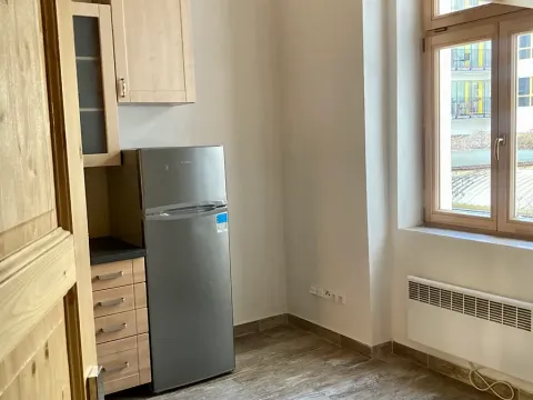 Pronájem bytu 1+kk, Praha - Košíře, Vrchlického, 20 m2