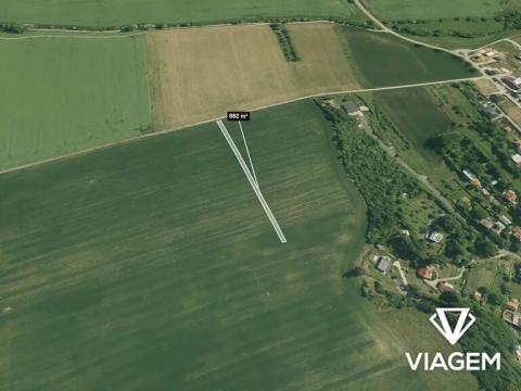 Prodej pole, Veverská Bítýška, 882 m2