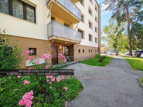 Pronájem bytu 3+kk, České Budějovice, Slunečná, 66 m2