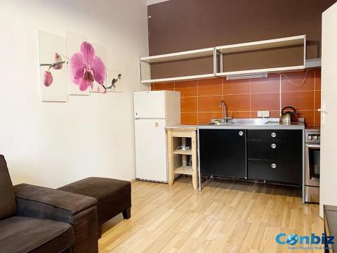Pronájem bytu 2+kk, Praha - Holešovice, U Uranie, 37 m2