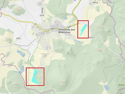 Prodej louky, Kostomlaty pod Milešovkou, 58791 m2