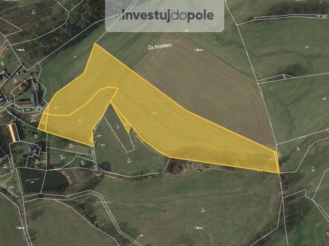 Prodej pole, Hrazany - Klisinec, 3861 m2