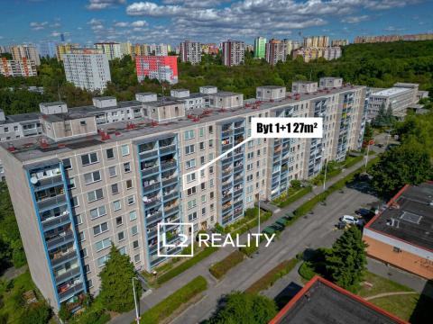 Prodej bytu 1+1, Praha - Modřany, Angelovova, 27 m2