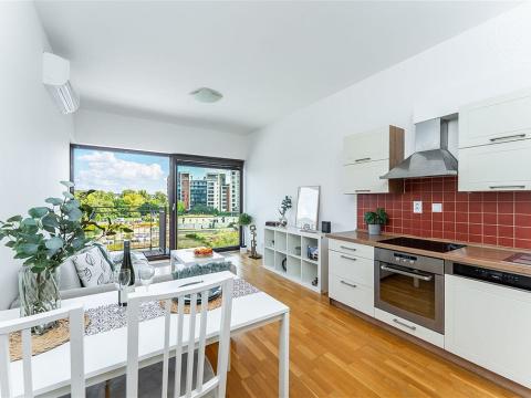 Pronájem bytu 2+kk, Praha, Jankovcova, 54 m2