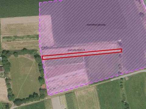 Prodej podílu komerčního pozemku, Rájec-Jestřebí, 480 m2