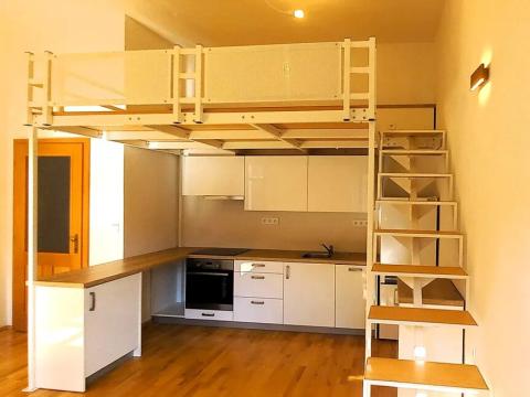 Pronájem bytu 1+kk, Plzeň, Nerudova, 33 m2