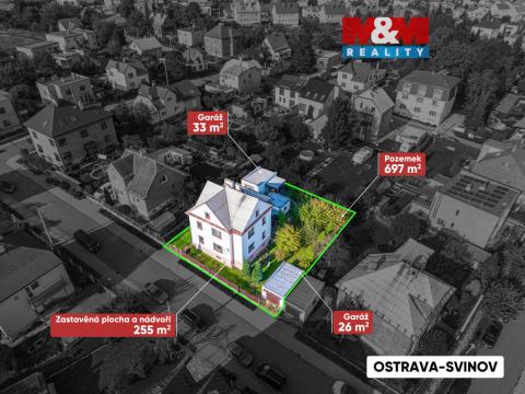 Prodej rodinného domu, Ostrava - Svinov, Leopolda Kříže, 350 m2