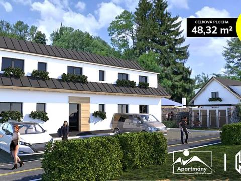 Prodej bytu 2+kk, Mikulovice, 41 m2