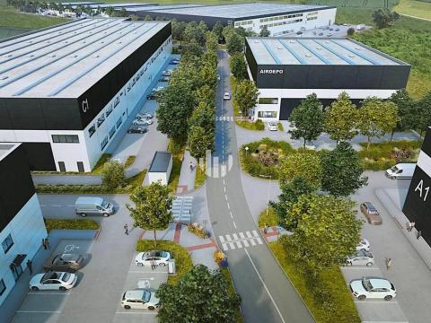 Pronájem skladu, Tuchoměřice, Podnikatelská, 1349 m2