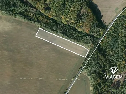 Prodej podílu pole, Škvorec, 1407 m2