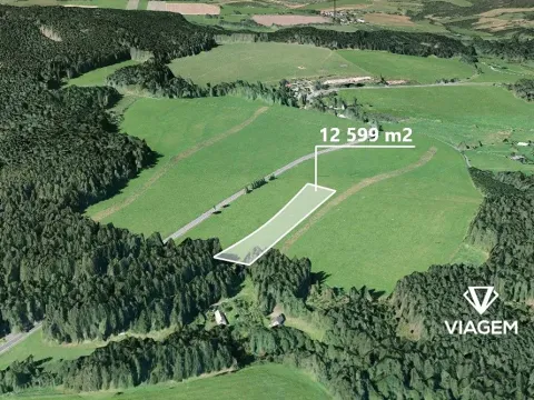 Prodej pole, Čachrov, 12599 m2