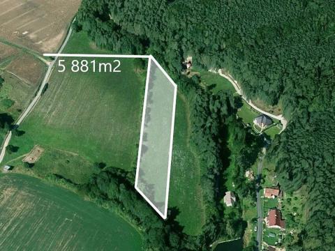 Prodej podílu pole, Slabčice, 1568 m2