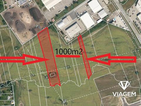 Prodej podílu pole, České Budějovice, 1000 m2